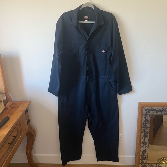 Dickies Dark Blue Jumpsuit - Picture 1 of 4